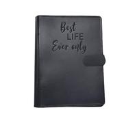 Best Life Ever JW Tract Holder con 10 tasche laterali trasparenti Mini Field Service Organizer Geova Testimoni Accessori per Pionieri Idee Regali, Nero , 115.00x115.00x25.00mm/4.53x4.53x0.98inch