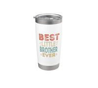 Best Little Brother Ever younger Fratello Adolescente per Ragazzi Bicchiere termico in acciaio inox doppia parete