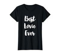 Best Lovie Ever Funny Cute Maglietta