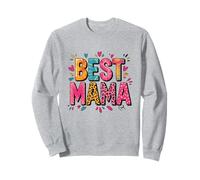 Best Mama Leopard Cheetah Print Hearts Fun Felpa