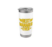 Best Manager Ever Bicchiere termico in acciaio inox doppia parete