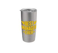Best Manager Ever Bicchiere termico in acciaio inox doppia parete