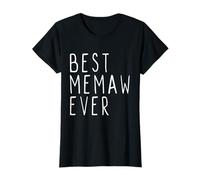 Best Memaw Ever Family Cute Funny Maglietta