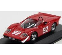 BEST MODEL 1/43 ABARTH 2000S 92 WINNER EUROPEO 1969 MODELLINO STATICO DIECAST