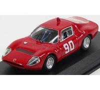 BEST MODEL 1/43 ABARTH OT1300 MUGELLO 90 1967 NESTI HEZEMANS MODELLINO STATICO