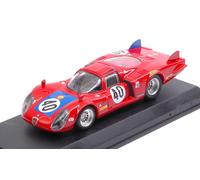 BEST MODEL 1/43 ALFA ROMEO 33.2 LE MANS 1968 CASONI MODELLINO STATICO DIECAST