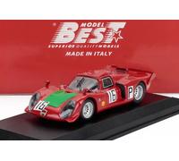 BEST MODEL 1/43 ALFA ROMEO 33.2 NURBURGRING 1968 GIUNTI GALLI MODELLINO STATICO