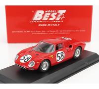 BEST MODEL 1/43 FERRARI 250LM 24H LE MANS 1964 RINDT PIPER MODELLINO STATICO