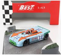 BEST MODEL 1/43 PORSCHE DIORAMA TARGA FLORIO 1970 SIFFERT MODELLINO STATICO