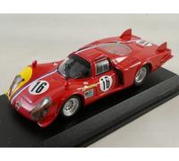 Best Model Alfa Romeo 33.2 C #16 Pilett Spa 1968 Prova 1/43 9435