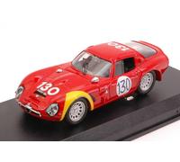 Best Model BT9104 ALFA ROMEO TZ2 N.130 10th TARGA FLORIO 1966 R.BUSSINELLO-L.BIA