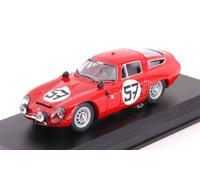 Best Model BT9132-2 ALFA ROMEO TZ1 N.57 13th (1st GT1.6) LM 1964 BUSSINELLO-DESE