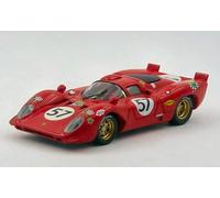 BEST MODEL BT9290-2 FERRARI 312 P COUPE' N.57 LM 1970 ADAMOWICZ-PARSONS 1:43 Mod