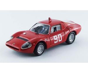 Best Model BT9521 ABARTH OT 1300 N.90 11th CIRC.MUGELLO 1967 NESTI-HEZEMANS-FURT