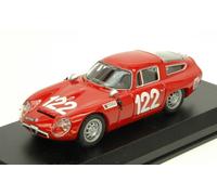 Best Model BT9649 ALFA ROMEO TZ1 N.122 28th TARGA FLORIO 1966 LO PICCOLO-SUTERA