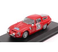 BEST MODEL BT9808 ALFA ROMEO TZ1 N.83 WINNER COUPE DES ALPES 1964 ROLLAND-AUGIAS