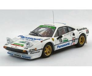 BEST MODEL BT9844 FERRARI 308 GTB GR.4 N.10 2nd RALLY COLLINE DI ROMAGNA 1982 TO