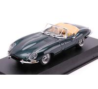 BEST MODEL BT9852 JAGUAR E TYPE SPYDER 1962 DARK GREEN 1:43 Modellino