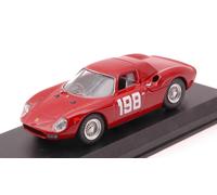 Best Model FERRARI 250 LM N.198 WINNER COPPA F.I.S.A. MONZA 1966 E.LUALDI 1:43