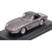Best Model FERRARI 275 GTB/4 NART SPYDER CLOSED SILVERGUN 1:43