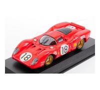 Best Model FERRARI 312 P COUPE' N.18 24 H LE MANS 1969 P.RODRIGUEZ-D.PIPER 1:43