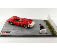 Best Model FERRARI 860 MONZA 1000 KM NURBURGRING 1965 J.M.FANGIO DIORAMA 1:43