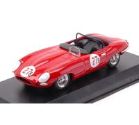 Best Model JAGUAR E SPYDER N.27 2nd RIVERSIDE 1961 B.KRAUSE 1:43