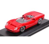 Best Model LOLA T70 SPYDER PROVA 1965 RED 1:43
