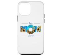 Best Mom Ever Mother's Day Blue Sunflowers for Mum Mother Custodia per iPhone 12 mini