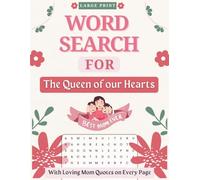 Best Mom Ever Word Search Book: Large Print | 60 Full Page Puzzles on Motherhood Moments and Everyday Joys | 8.5x11 Inches | Perfect for Moms to Relax ... | Thoughtful Gift for Mother’s Day or Any Day