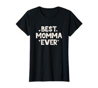 Best Momma Ever Floral Family Love Hearts Maglietta
