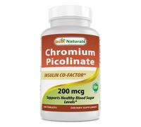 Best Naturals Picolinato Di Cromo 200 mcg 240 Compresse Minerale