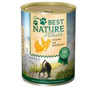 Best Nature Cat Adult 12 x 400 g Umido per gatto - Pollame e fegato