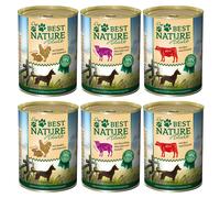 Best Nature Dog Adult 6 x 400 g Umido per cani - Mix (3 Varianti)