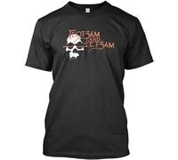 Best New Flotsam And Jetsam Thrash Metal American Band Unisex 100% Cotton Short-Sleeve T-Shirts Black L