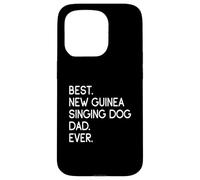 Best New Guinea Singing Dog Dad Ever Custodia per iPhone 15 Pro