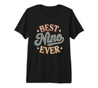 Best Nino Ever Retro Vintage Tramonto Ispanico Nonno Maglietta Premium