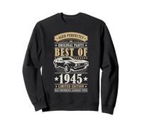 Best of 1945 Birthday Classic Car Limited Edition Men 1945 Felpa