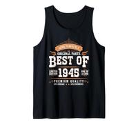 Best of 1945 Birthday Limited Edition Men Born in 1945 Canotta