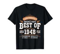 Best of 1948 Birthday Limited Edition Men Born in 1948 Maglietta
