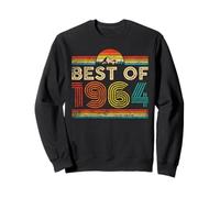 Best Of 1964 Vintage Year 1964 Classic Birthday Men Women Felpa