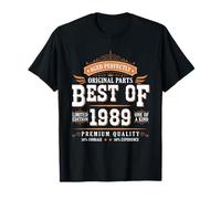 Best of 1989 Birthday Limited Edition Men Born in 1989 Maglietta