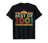 Best Of 2001 Vintage Year 2001 Classic Birthday Men Women Maglietta
