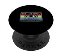 Best Of 2020 Vintage Cassette Retro Compleanno PopSockets PopGrip Adesivo