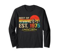 Best Of Est 1975 Limited Edition Vintage Year 1975 Birthday Maglia a Manica