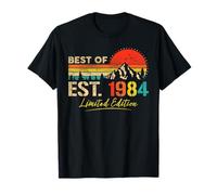 Best Of Est 1984 Limited Edition Vintage Year 1984 Birthday Maglietta