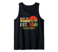 Best Of Est 2001 Limited Edition Vintage Year 2001 Birthday Canotta