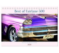 Best of Fairlane 500 - Ein Ford mit Flossen in Kuba (Tischkalender 2026 DIN A5 quer), CALVENDO Monatskalender: Der US-Oldtimer Ford Fairlane 500 von 1958 in Kuba