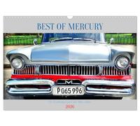 BEST OF MERCURY - US-Straßenkreuzer der 50er Jahre (Wandkalender 2026 DIN A3 quer), CALVENDO Monatskalender: MERCURY-Modelle der späten 50er Jahre in Kuba