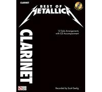 Best of Metallica for Clarinet: Instrumental Play-Along